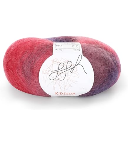 Filato Mohair Seta Frida's Wollhaus Drops - Soffice, 25g, 210m, Ago 3.5mm | Per Lavori A Maglia - Foto 12