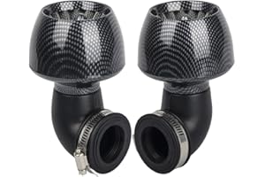 OXOXOFGFGHRTS Oxoxo - Filtro de aire de alto rendimiento de 35 mm, 42 mm y 48 mm para cuadriciclo, motocross, kart, 150 cc y 250 cc; (2 unidades).