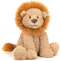 　fuddlewuddle lion ライオン　ぬいぐるみ　動物 Buy Jellycat Fuddlewuddle Lion Stuffed Animal, Medium, 9 inches