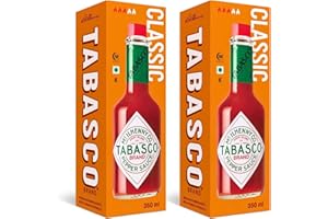 TABASCO® Brand Original Red Pepper Sauce 2 x 350ml - L'option la moins chère dans Amazon! / La sauce TABASCO® rouge : confectionnée à partir de trois ingrédients. 100% naturels