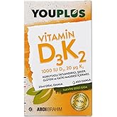 Youplus Vitamin D3K2 1000 IU 20 ML Oral Drop