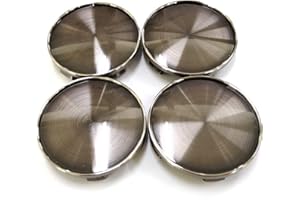‎RHINOTUNING RhinoTuning 4 Stück Satz 68mm Nabendeckel OD 68mm ID 64mm Radkappen Radnabendeckel Nabenabdeckung Kompatibel mit MS Motorsport für 36136783536 36136768640 36131095361 (Gun Metal)
