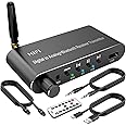 MAKINGTEC Digital to Analog Audio Converter with Bluetooth 5.1 Receiver，Digital Optical to 3.5 mm DAC Wireless Adaptor, Coax to Analog L/R RCA 3.5 mm for TV, Gaming, CD Player, MP3