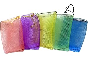 OLSHOP AG 1 Perligran Seifenbeutel Bade-Perli Seifenschwamm Seifensack Seifennetz Badeschwamm Seifensäckchen Seifentasche