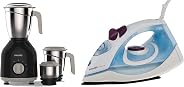 Philips HL7756/00 750-Watt Mixer Grinder with 3 Jars (Black)