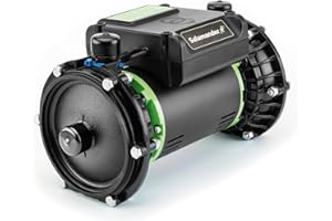 Salamander Pumps - Right Pumps RP50PT Shower Pump - 1.5 Bar Pressure - Twin End - Suitable for Positive Head, Gravity Fed Systems Only - Quiet Mark
