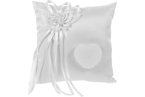 Homoyoyo Hochzeitsringkissen Dekor Braut Ehering- Träger Kissen Ringträger Kissen Ringhalter für Strand Hochzeitsfeier