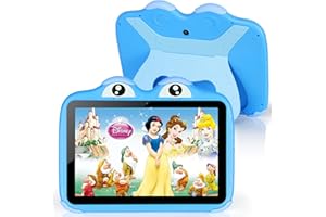 ZCOBRO Tablet dziecięcy dla dzieci 10 cali z systemem Android dla dzieci z WiFi Quad Core podwójny aparat IPS wyświetlacz BT 5.0 64 GB nauka tablet dla dzieci od 3-14 lat edukacji maluch tablet PC z etui