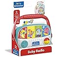 Clementoni- Baby Radio-Interactive Toddler Toy: Light and Sounds, Learning Infant Activity Toy, Engaging and Fun (6+ Months)
