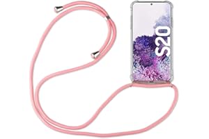 betterfon | Samsung Galaxy S20 Handykette Smartphone Halskette Hülle mit Band - Schnur mit Case zum umhängen Handyhülle mit Kordel zum Umhängen für Samsung Galaxy S20 SM-G980 Rosa