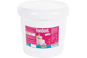 DEKOBACK DECOCINO Fondant weiß – 7 Kilo Vorteilspack – ideal zum Verzieren von Kuchen, Torten, Cakepops – vegan & laktosefrei