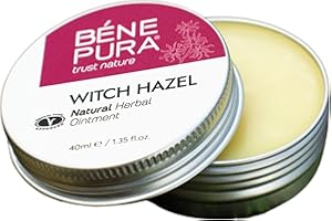 ‎BENE PURA TRUST NATURE BenePura Hämorrhoiden Salbe, Natürliche Hamamelis Salbe gegen Brennen, Juckreiz und Beschwerden, 40 ml
