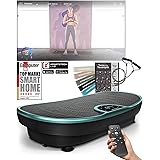 Sportstech - VP250 Pedana Vibrante, Potente Palestra in Casa Piattaforma Vibrante con Motore Silenzioso da 200W, Attrezzi Fit