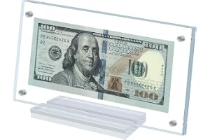 Magnetisk design dollar sedelram (genomskinlig-1)