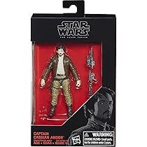 Azione Star Wars Black Series Capitan Cassian Andor 15cm | Figura Da Collezione Rogue One Con Blaster E Accessori Ufficiali Hasbro - 3