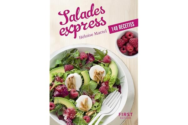 Petit Livre de - Salades express en 140 recettes