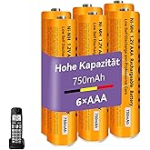 Piles Rechargeables Aaa Pour Telephone Sans Fil Gigasetnull