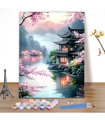 Kit Peinture Personnalisée Rainsar – Transformez Votre Photo En Tableau 20x30 Cm – Débutants