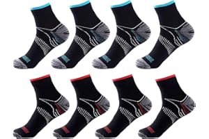 beusilay Calze a Compressione Graduata per Donna e Uomo,Calzini Compressione 15-20 mmHg,Calze Di Sostegno per Medici,Viaggi,aereo,Sport,Gravidanza,Infermieristica,Corsa