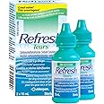 Refresh Tears Lubricating Eye Drops, 2 x 15 ml