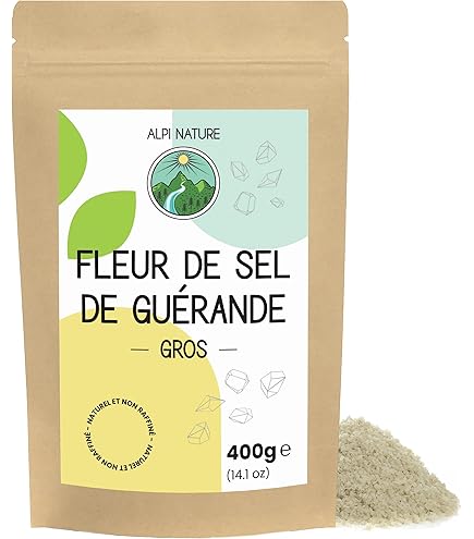 Fleur de sel de Guérande toile 250 gr : Amazon.fr: Epicerie
