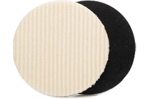 Glass Polish 6 inch (150mm) GP-Ulta Hybrid One-Step Compounding, Polishing and Finishing Pad wirh Hook and Loop Grip - GP11025