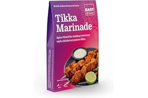 Authentic Tikka Marinade Spices | 60G Spice Packs | Make Restaurant Quality Chicken Tikka or Paneer Tikka at Home | East At Home (3 Pack)