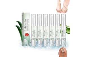 CFYYFC Health Routin Nail Care Pen - Das Original, Nail Care Pen Nagelpilz Stift Österreich, Kosmetische Pflege Bei Nagelpilzinfektion, Nagelwachstum FöRdern Mit Teebaumöl, Vitamin E & Aloe Vera (6 Stück)…