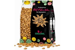 DERMAWAX Gold vaxpärlor 1 kg – Hard Wax Beads för hårborttagning