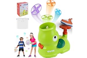 Zevmi Grün Fliegende Untertasse Spielzeug für Kinder: Fliegende Untertasse Spielzeug für im Alter von 3-12 Jahren