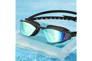 Awroutdoor okulary do pływania z polaryzacją, dla mężczyzn i kobiet, okulary do pływania, ochrona przed zaparowaniem, dla kobiet i mężczyzn, profesjonalne okulary do wody dla dorosłych z dioptriami, ochrona przed promieniowaniem UV