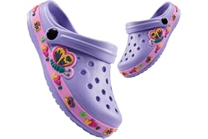 AISPRTS Mules et Sabots Enfants pour Garçons Filles,Clogs Sandales Plastique de Piscine de Plage,Eté Antidérapant Chaussures de Jardin