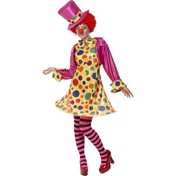 Atixo Clown Girl complete set - kleurrijk, maat Atixo