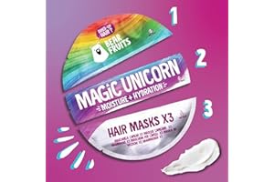 ‎BEAR FRUITS Bear Fruits Magische Feuchtigkeits-Haarmaske, Nachfüllpack, 3 x 20ml