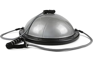 Green Hill Fitness Balance Step Trainer 59 cm Unisexe Adulte, Gris, Noir, diamètre 59 cm, Poids Maximum autorisé 125 kg