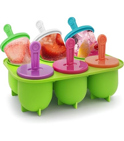 Moule à Glace Sans BPA, Moulle Esquimaux Silicone, Moule a Glace