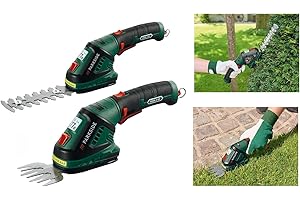 PARKSIDE. Parkside ® Cisaille à gazon et à arbustes sans fil PGSA 4 A2 2 en 1 pour couper les bordures de pelouse/arbustes