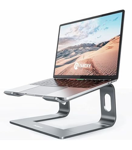 Support pour ordinateur portable - Griffin - Elevator - Aluminium brossé - Universel - Argent - Informatique
