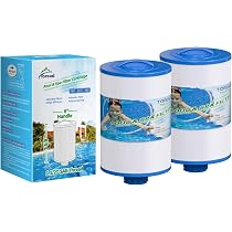 6CH-940 Spa-Filter Ersatz – 2er Pack Für PWW50P3, Waterway 817-0050, 50 M² Filterfläche, Mit SAE-Gewinde