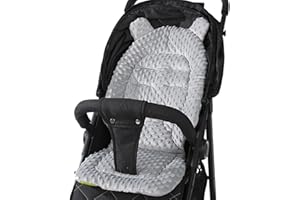 FULENYI Coussin de Siège Réversible pour Poussette Matelas Universel Soutien Bébé Coussin Réducteur de en Coton pour Enfant Fille Garçon