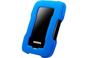 ADATA Disco rigido esterno HD330 External Hard Drive 1TB, USB 3.2 for Mac, PC, Laptop, Blu