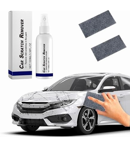Spray Nano Réparation Rayures Voiture 250 Ml – Efface Rayures, Polish Carrosserie, Protection Céramique Sans Eau