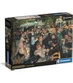 Clementoni - Puzzle pour Adultes 1000 Pièces, HQC Museum - S. Night Over The Rhone Fabriqué en Italie, 37089