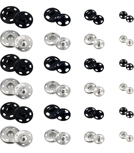 60 Sets Nähen Haken Und Augen Verschluss Nähhaken Produktbild-Vorschau 9