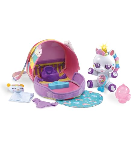 VTech Flipsies – Jazz’ Klavier & Kommode – Interaktives Spielset Mit Klavier & Möbel Für Fantasievollen Rollenspiel-Spaß