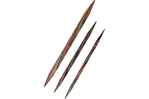 KnitPro Symfonie - Ferri per trecce in Legno, Colore: Multicolore