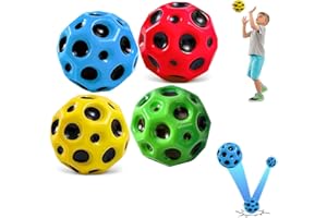 LEEWENYAN Space Ball Super High Bouncing Bounciest Lightweight Foam Ball, Mini Bouncing Ball Toy, Easy to Grip and Catch Sport Training Ball for Athletes Kids Pets Party Gift