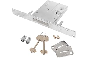 YALE ASSA ABLOY CORNI Serratura elettrica da applicare NF5011/1GR Multipla Corni con cilindro fisso Grigio