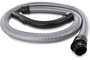 DEKAROX Tuyau d'aspiration 1,9 m avec poignée compatible avec Miele 10563760 7863555 7863553 pour aspirateur traîneau comme S8 S8310 S8330 S8340 S8370 S8390 S8310 S8320 S8510 S8510 S8510 20 S8. 530