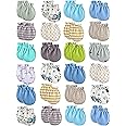 The Baby CRY Newborn Premium Cotton Housiry Mittens Set/Hand Gloves (0-6 months, pack of 4)